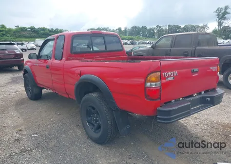 2001 Toyota Tacoma Base V6 from USA, damaged, VIN 5TEWN72N71Z860363